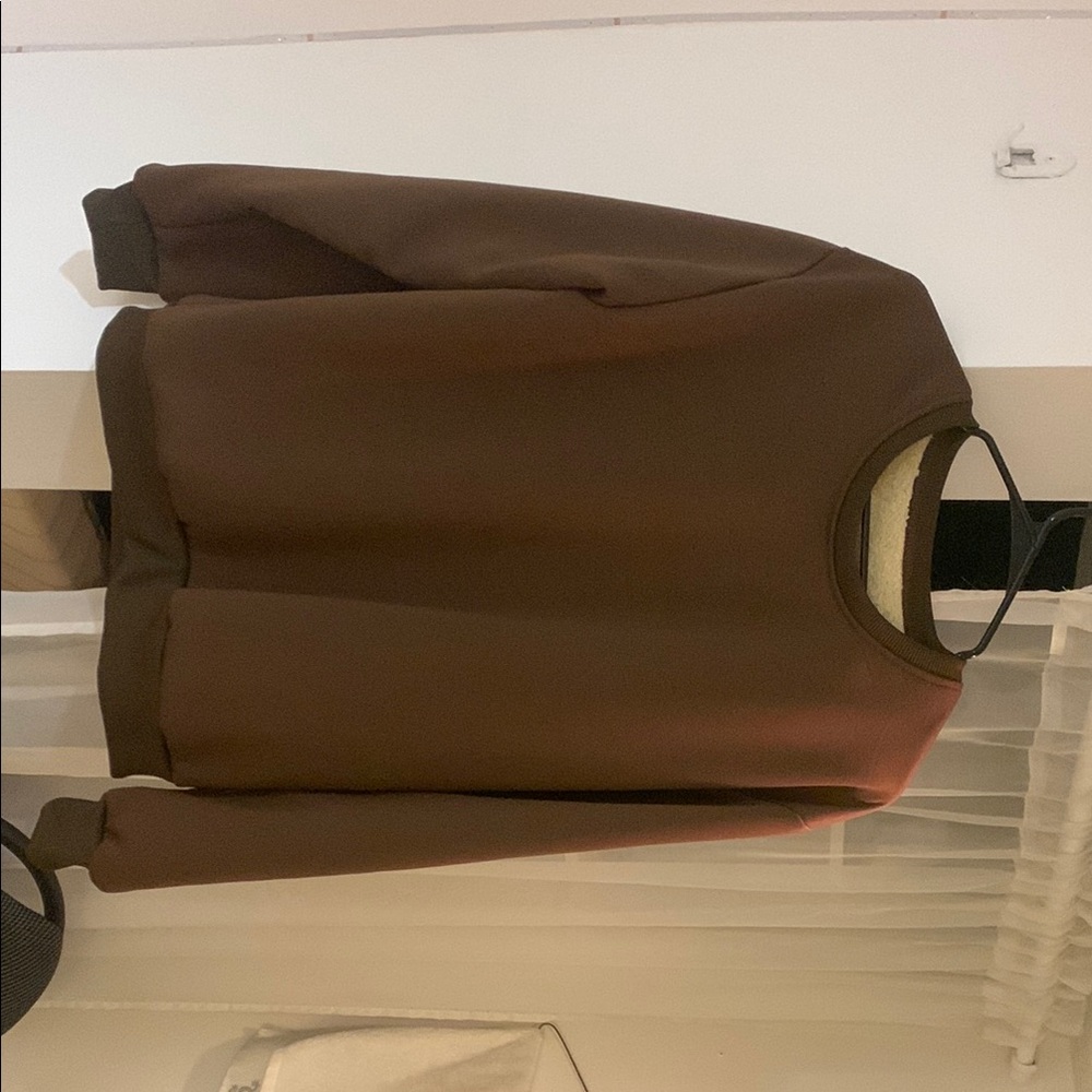 Brown Crewneck Sweatshirt
